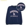 Áo Sweat MLB Varsity Overfit Man-to-Man LA (Navy) - 3AMTV0134-07NYS Xanh Navy