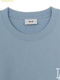  Áo Phông MLB Vintage Denim-like Monogram Big Lux Oversized Short Sleeve T-shirt LA Dodgers D.Skyblue 3ATSM0663-07SBD 