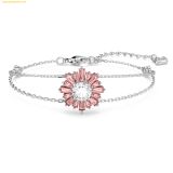 Lắc Tay Swarovski Idyllia bracelet Mixed cuts, Sun, Pink, Rhodium plated 5642968 