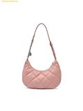  Túi Đeo Vai MLB Basic Quilted PU Hobo Bag LA Dodgers L.Pink 3ABQBQ16N-07PKL 