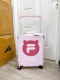  Vali Kéo FILA Pink Bear Cabin 20 Inch Luggage - Hồng Pastel 