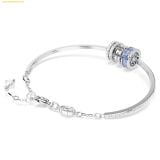  Vòng Tay, Lắc Tay SWAROVSKI  Connexus bracelet Mixed cuts, Love is around, Blue, Rhodium plated 5690039 