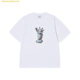  Áo Phông ADLV Ac Bear Statue Of Liberty Short Sleeve T-Shirt Trắng 