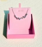  Dây Chuyền Swarovski Constella necklace Mixed cuts, White, Rhodium plated 5722473 