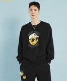  Áo Sweat MLB Smile Overfit Man-to-Man NY (Black) 3AMTN0424-50BKS Đen 