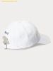  Mũ Lưỡi Trai Polo Ralph Lauren Pony Chino Cotton Baseball Cap 56 White Classic 