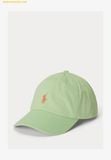  Mũ Lưỡi Trai Polo Ralph Lauren The Iconic Cotton Chino Ball Cap 59 cruise lime 