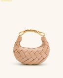  Túi Xách JW PEI Orla Weave Handbag Màu Nude da 