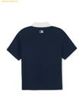  Áo Polo MLB Basic Small Letter Comfortable Fit Collared T-shirt Boston Red Sox - 3APQB0263-43NYS Navy 