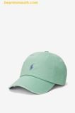  Mũ Lưỡi Trai Polo Ralph Lauren Pony Chino Cotton Baseball Cap 59 Sea Foam 