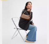  Túi Đeo Vai Coach Teri Shoulder Bag In Signature Canvas CV933 Brown Tan 