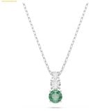 Dây Chuyền Swarovski Stilla Attract pendant Green, Rhodium plated 5646717 