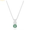  Dây Chuyền Swarovski Stilla Attract pendant Green, Rhodium plated 5646717 