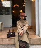 Túi Xách JW PEI Yara Shoulder Bag - Dark Brown 