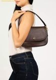  Túi Đeo Vai Coach Legacy Small Pebbled Leather Shoulder Bag Maple CU099 