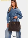  Túi Xách Michael Kors Hamilton Moderne Large Leather Satchel 30F5GNXS3L Brown 