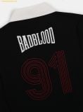  Áo Polo Tay Dài BADBLOOD Saint Blood Rugby Shirt Slim Fit - Black w-tee25-036 