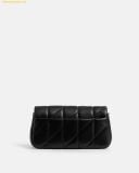  Túi Đeo Vai Coach Tabby Chain Crossbody Bag 19 With Quilting Black CBH23 