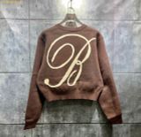 Áo Sweat Len Badblood Classic Big Logo Crewneck Sweater - Nâu w-knt24-007 
