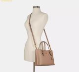 Túi Tote Coach Mollie Tote Bag 25 Taupe Oxblood 