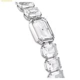 Đồng Hồ Swarovski Watch Octagon cut bracelet, White, Stainless steel 5729182 