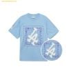 Áo Phông MLB Paisley Big Logo One-Point Short-Sleeve T-Shirt LA (L.SKY BLUE) 3ATSI0133-07SBL