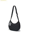  Túi Đeo Vai MLB Classic Monogram Sportive Hobo Bag New York Yankees 3ABQMA16N-50BKS Black 