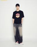  Áo Phông ADLV 3D Ac Bear Face Short Sleeve T-Shirt Đen 