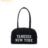  Túi Đeo Vai MLB Varsity Jacquard Square Shoulder Bag New York Yankees - Đen 3ABQL014N-50BKS 