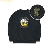  Áo Sweat MLB Smile Overfit Man-to-Man NY (Black) 3AMTN0424-50BKS Đen 