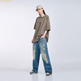  Áo Phông ADLV Basic Logo Season2 Short Sleeve T-Shirt Nâu 