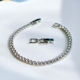  Vòng Tay, Lắc Tay Swarovski Imber Emily Tennis bracelet Round cut, White, Rhodium plated 1808960 