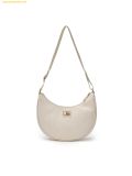  Túi Đeo Chéo MLB Diamond Embo Hobo Bag NY (Mg.Cream) 7ACRMD75N-50CRM 