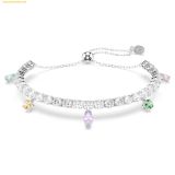  Lắc Tay Swarovski Ariana Grande x Swarovski bracelet Mixed cuts, Multicolored, Rhodium plated 