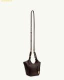  Túi Xách JW PEI Ines Padlock Tote Bag - Dark Brown 