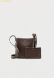  Túi Đeo Vai Coach Bleecker 21 Bucket Bag Russet Maple 