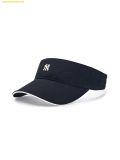  Mũ Nửa Đầu MLB Nano Logo Sun Cap Black 3ASCB0363-50BKS 