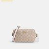  Túi Đeo Vai Coach Mini Jamie Camera Bag In Signature Canvas CZ186IMXDM 