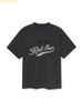 Áo Phông MLB Varsity Vintage Graphic Overfit Functional Short Sleeve T-Shirt BOS Charcoal Grey 3ATSV0553-43CGS