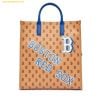  Túi Tote MLB Monotive Coated Canvas Vertical Tote Bag Boston Red Sox Sand - 3AORM053N-43SAS 