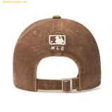  Mũ Lưỡi Trai MLB Vintage Cursive Unstructured Ball Cap NY (Mg.Brown) 3ACPVL64N-50BRM 