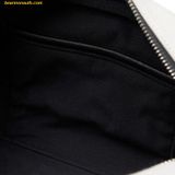  Túi Đeo Vai MLB Varsity Jacquard Square Shoulder Bag LA Dodgers - Trắng Kem 3ABQL014N-07CRM 