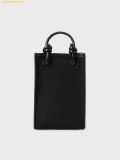  Túi Đeo Chéo WHOAU Canvas Mini Square Bag Đen 