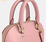  Túi Đeo Chéo Coach Lara Mini Satchel Bag Pink Petal CEA01 