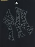  Áo Tay Dài MLB New York Yankees Basic Mega Logo Overfit Functional Long Sleeve T-Shirt 3ATSB0554-50BKS Đen 