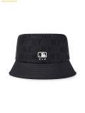  Mũ Bucket MLB Classic Monogram Tonton 3D Embossed Jacquard Bucket Hat NY (Black) 3AHTM014N-50BKS 