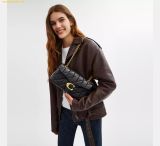  Túi Xách Coach Tabby Shoulder Bag 26 With Pillow Quilting Black CP150 