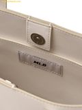  Túi Tote Mini MLB Basic PU Window Tote Boston Red Sox Cream 3AORS884N-43CRD 