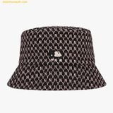  Mũ Bucket MLB Basic Monogram Bucket Hat New York Yankees 32CPH2111-50P Màu Đen Hồng 