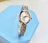  Đồng Hồ Swarovski Crystal Rock oval watch Swiss Made, Crystal bracelet, White, Stainless steel 5656878 